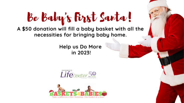 Be Babys First Santa 4.75 X 5.75 In Facebook Post